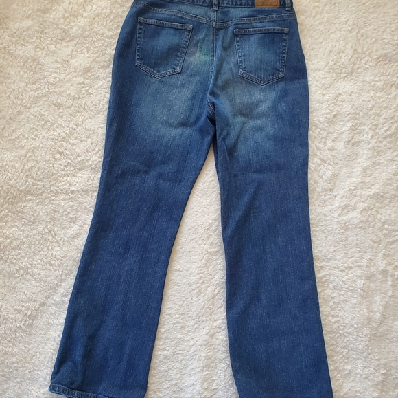 Vintage Lauren Jean Co BEADED Jeans. Size 12.